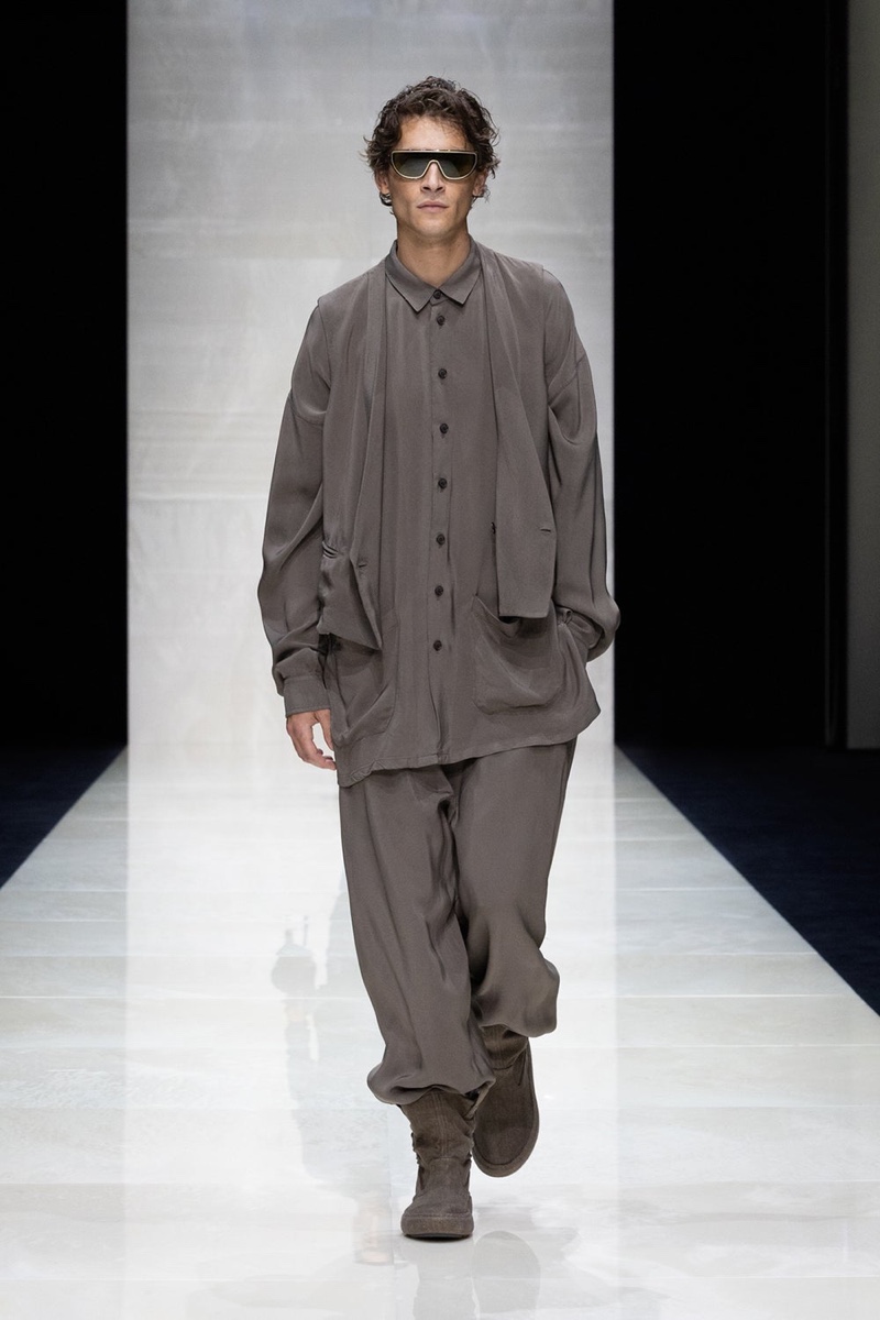 Giorgio Armani Spring Summer 2025 Collection Men 050