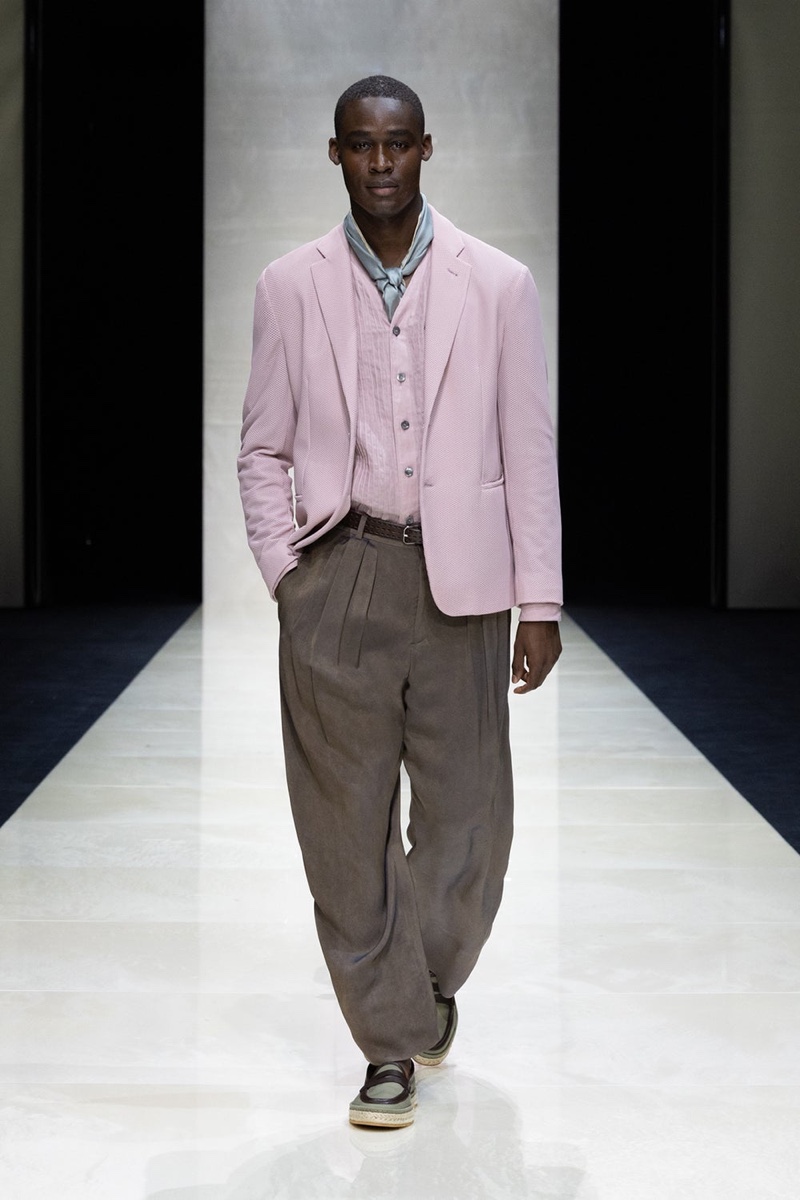 Giorgio Armani Spring Summer 2025 Collection Men 063