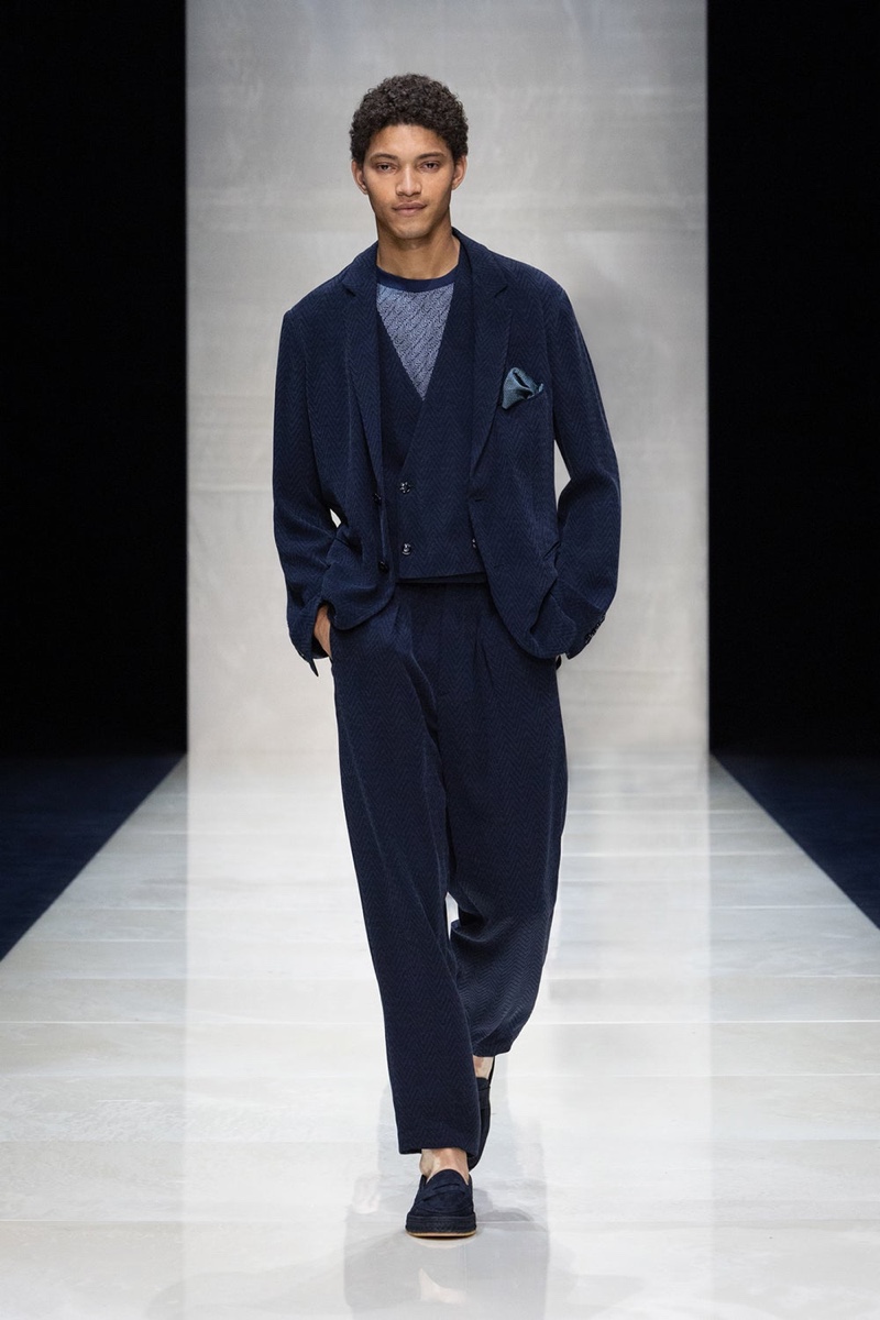 Giorgio Armani Spring Summer 2025 Collection Men 075