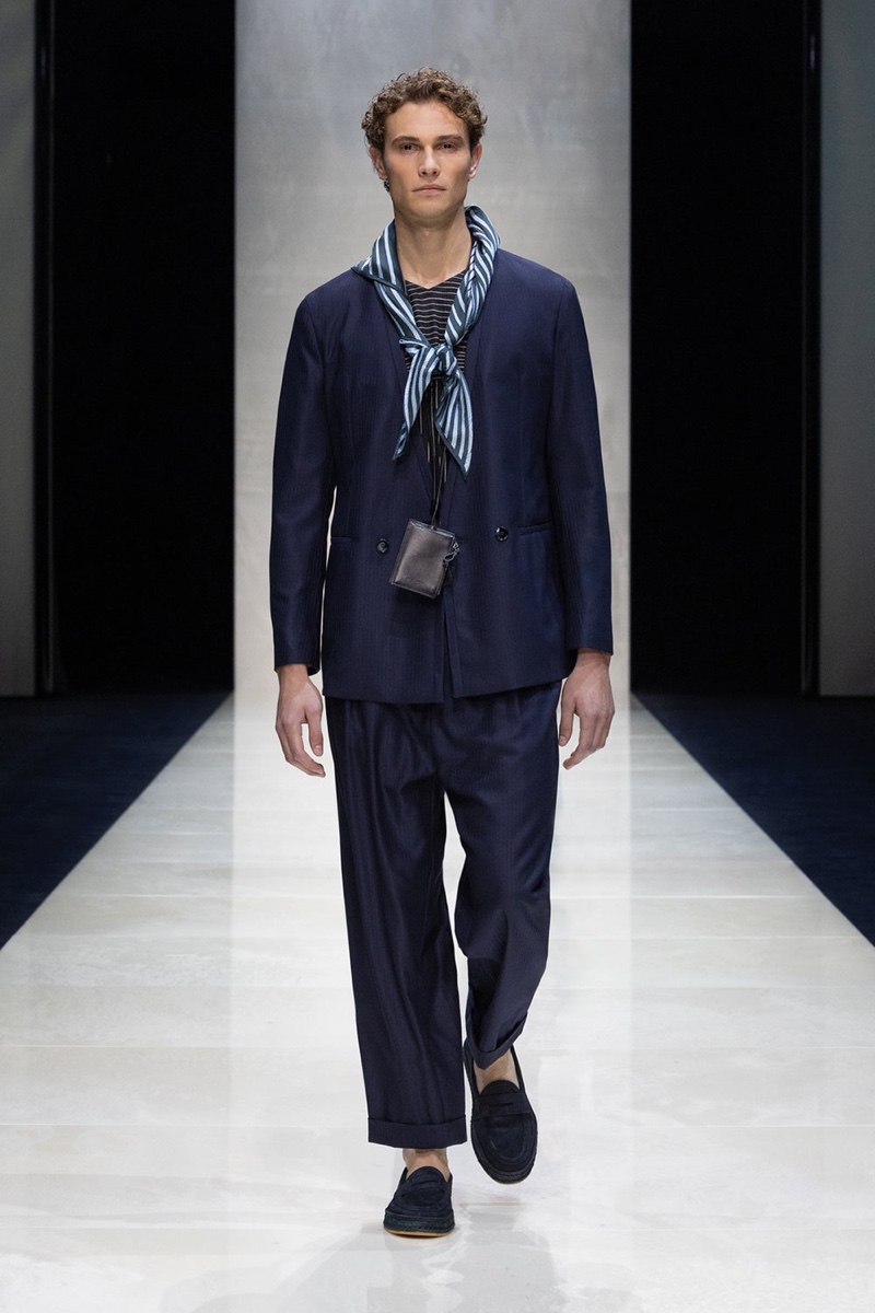 Giorgio Armani Spring Summer 2025 Collection Men 076