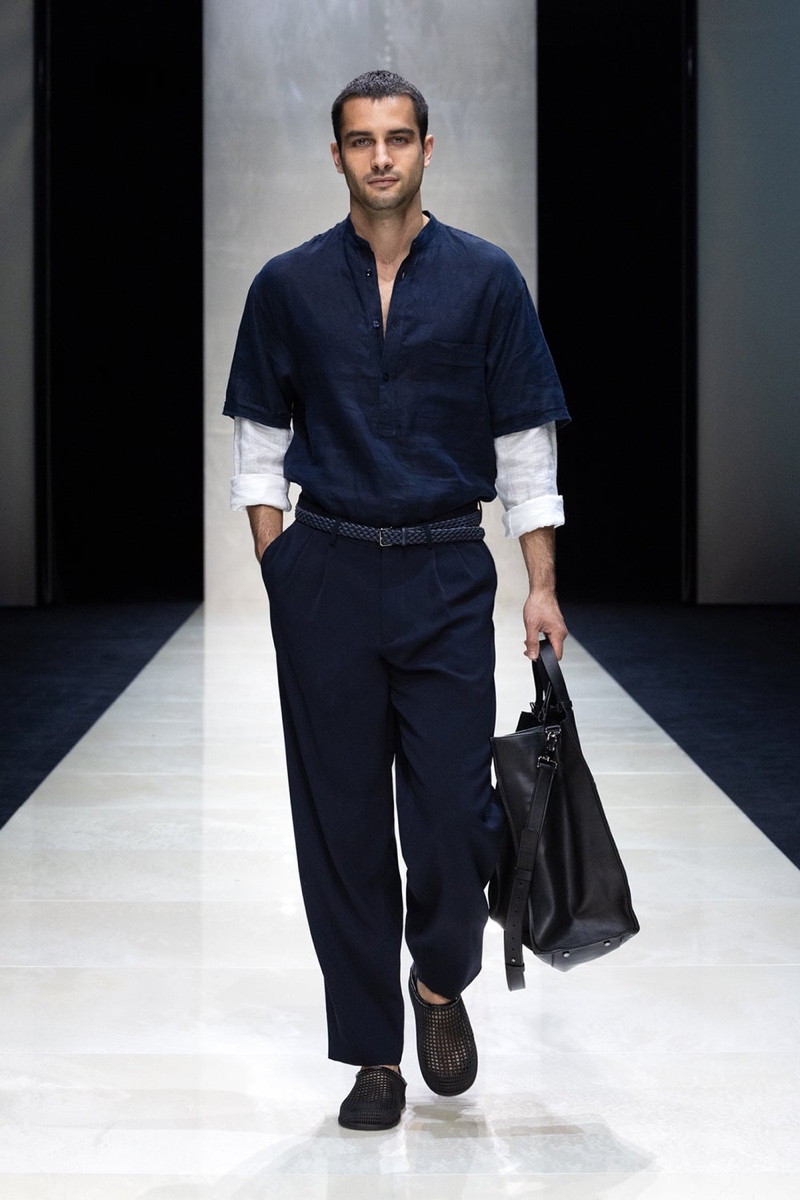 Giorgio Armani Spring Summer 2025 Collection Men 084