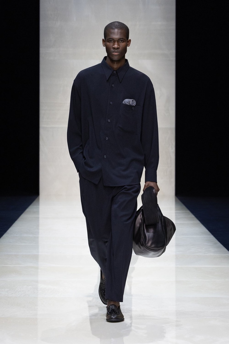 Giorgio Armani Spring Summer 2025 Collection Men 089