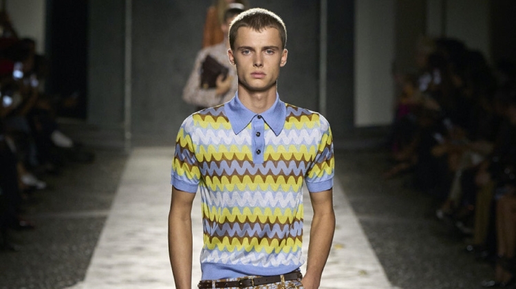 Versace Spring 2025 Champions Bold, Retro Patterns