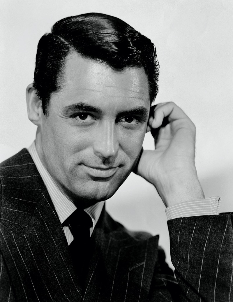 Cary Grant Side Part Hairstyle 1941