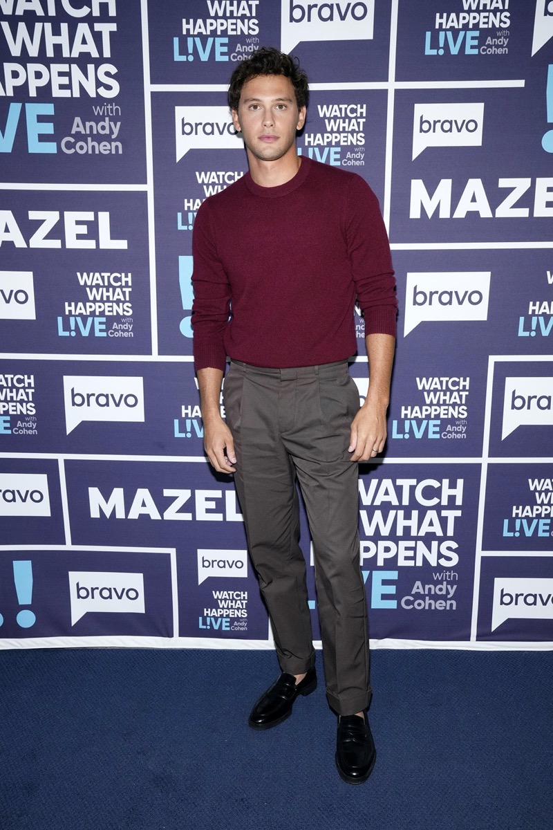 Actor Cooper Koch hits the step-and-repeat in smart style.