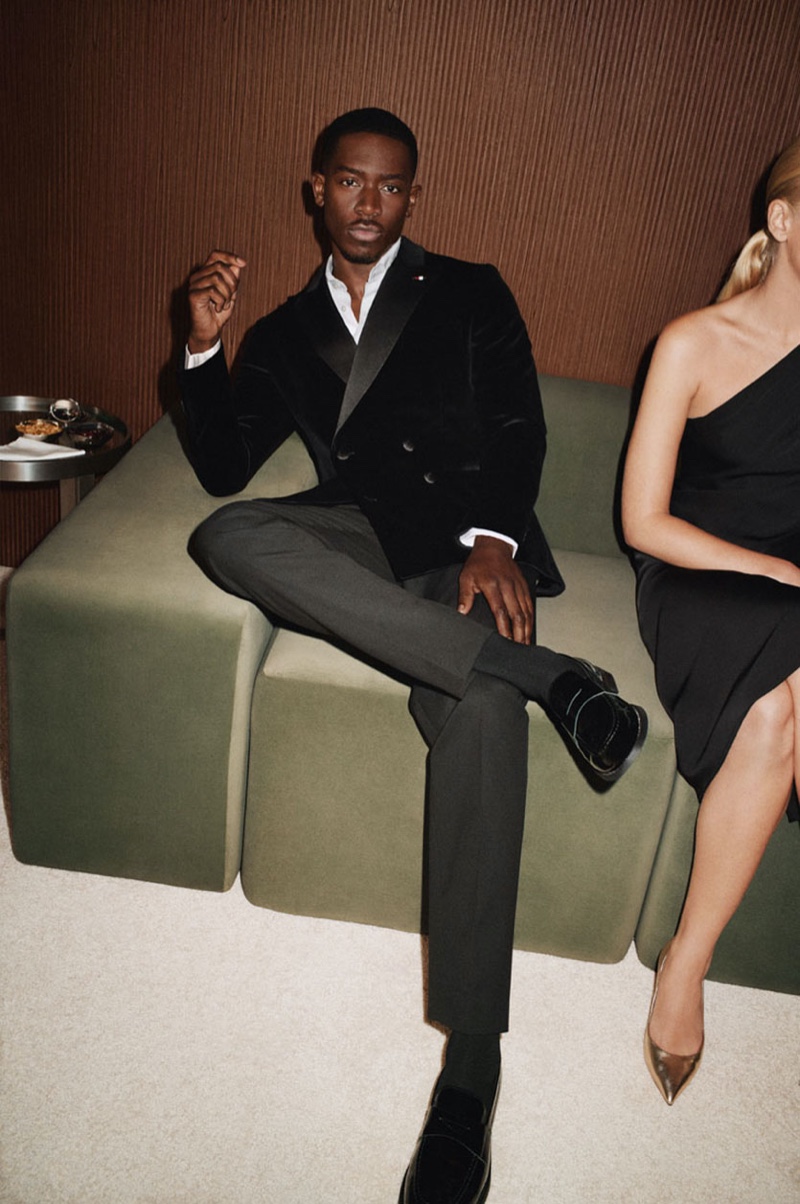 Damson Idris Tommy Hilfiger Holiday 2024 Campaign 001