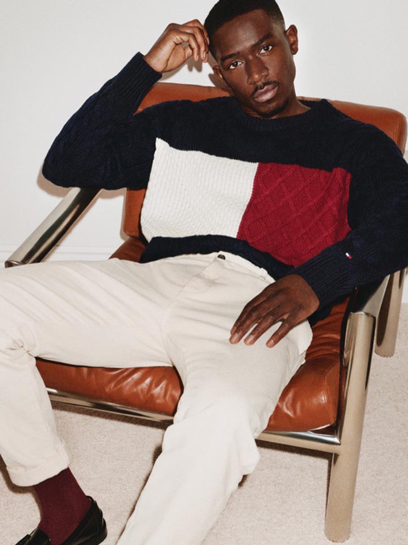 Tommy Hilfiger enlists Damson Idris as the star of its holiday 2024 campaign.