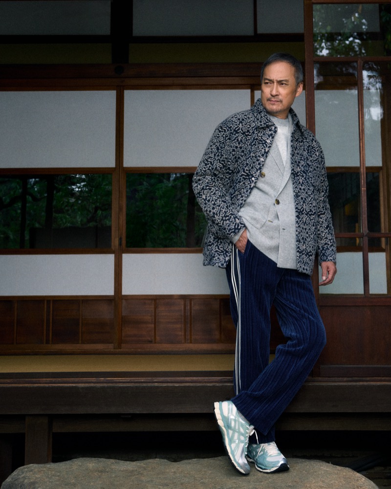 Japanese actor Ken Watanabe takes the lead in Kith’s winter 2024 campaign. 