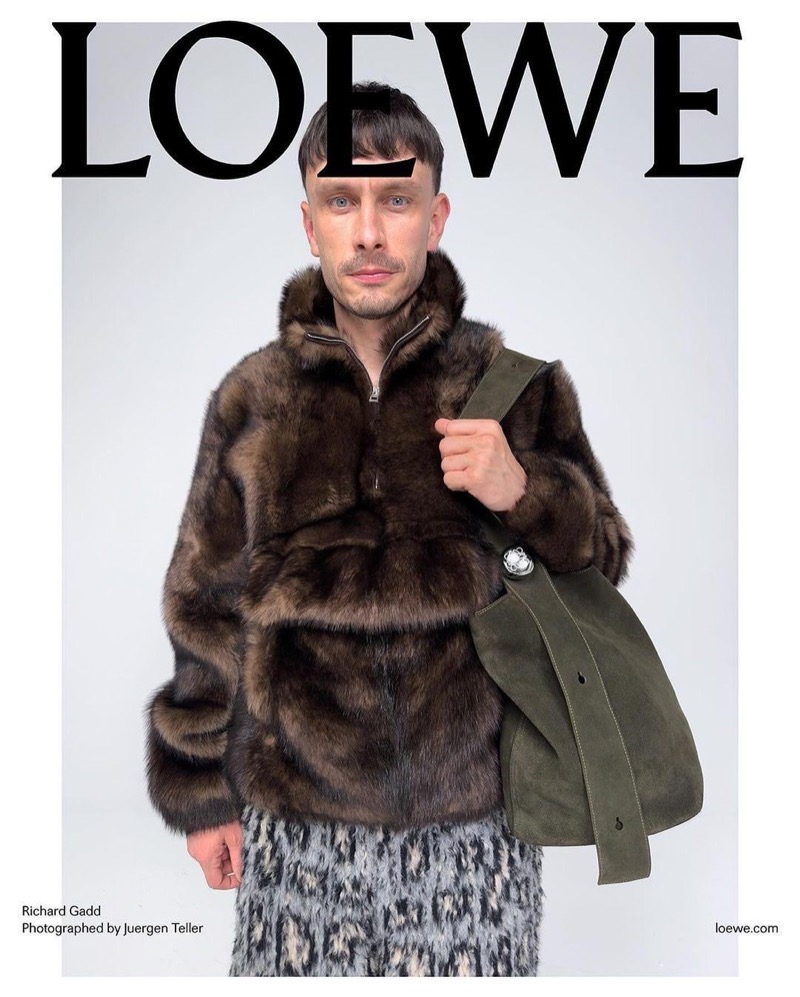 Richard Gadd fronts the Loewe pre-spring 2025 advertisement.