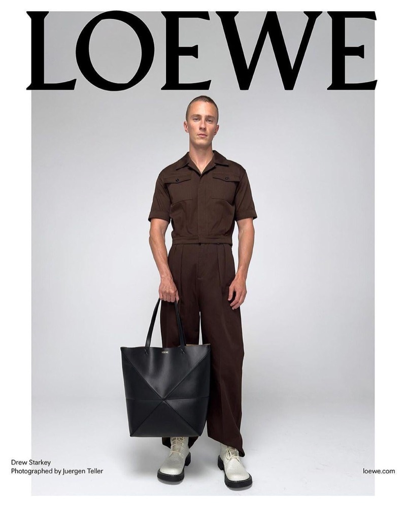 Drew Starkey Loewe Advertisement