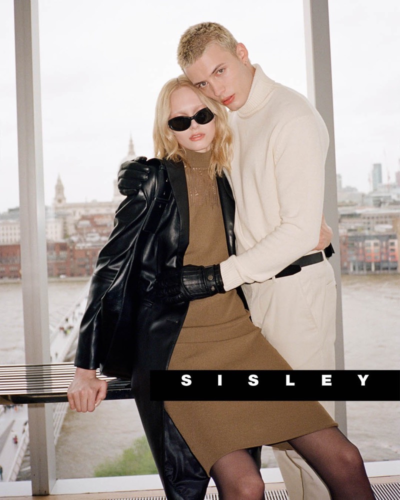 João Knorr masters the chic turtleneck, fronting Sisley’s fall-winter 2024 campaign.