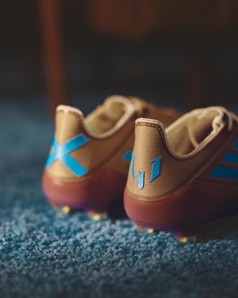 Bad Bunny & Messi F50 cleat back