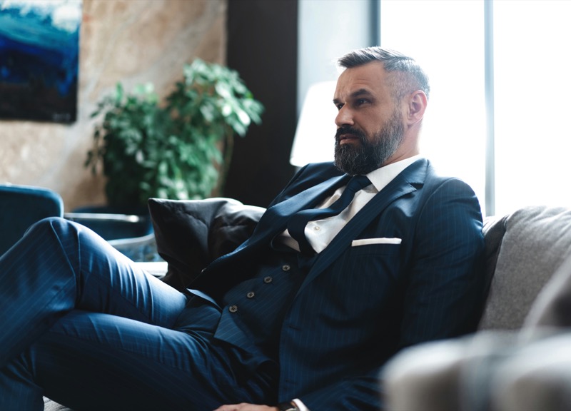 interview attire for men three-piece suit