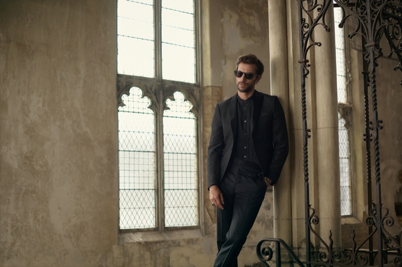 Formal wear is reinterpreted through a Gothic lens for John Varvatos’ resort 2024 collection.